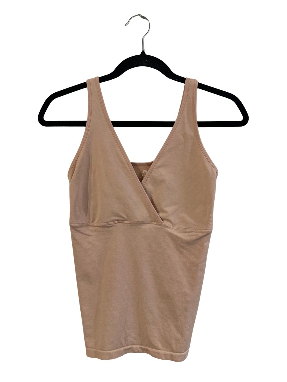 H&M Mama Beige V-Neck Tank Top
